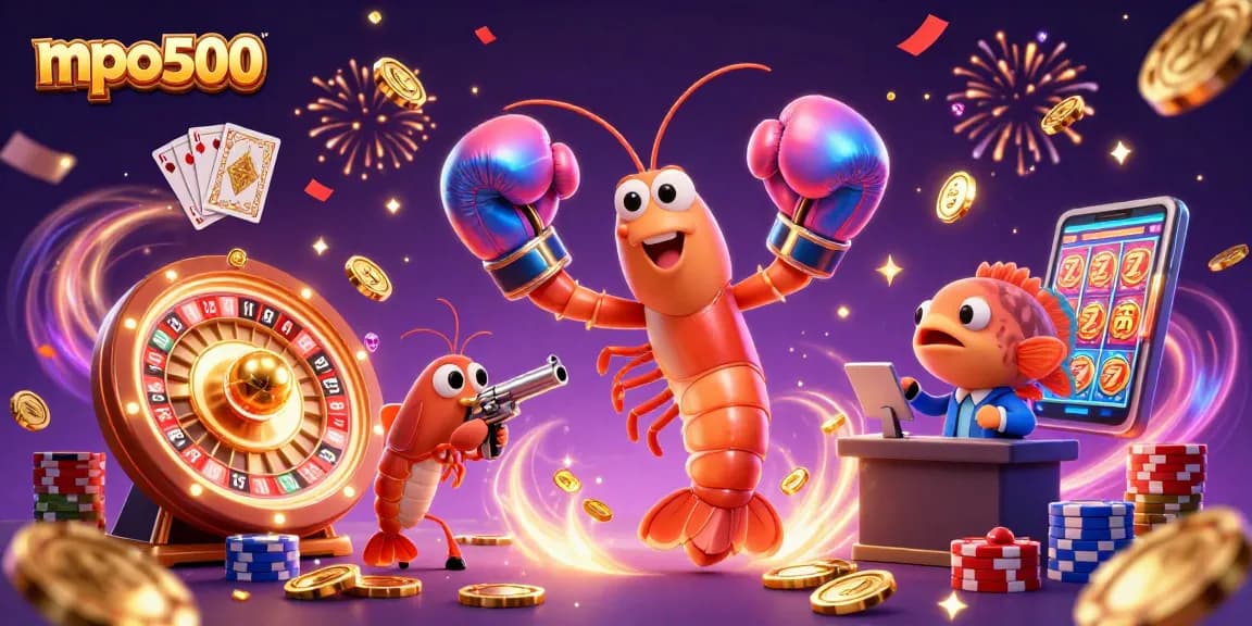 Experience excitement with mpo500 as you engage in thrilling casino games featuring vibrant characters and magical elements.