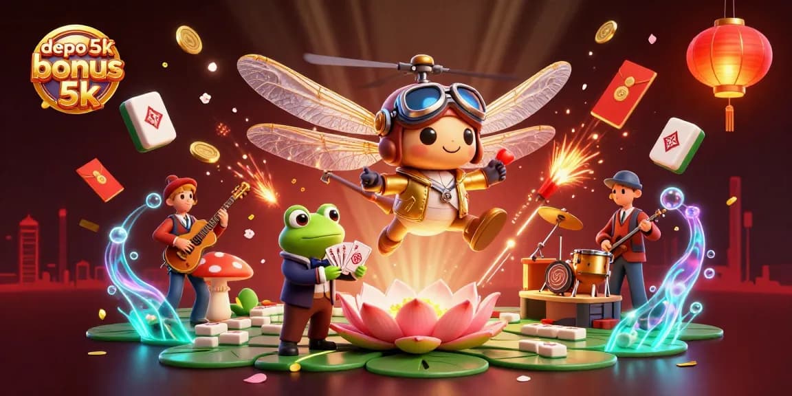 Engage with the thrilling experience of depo 5k bonus 5k through vibrant casino action.