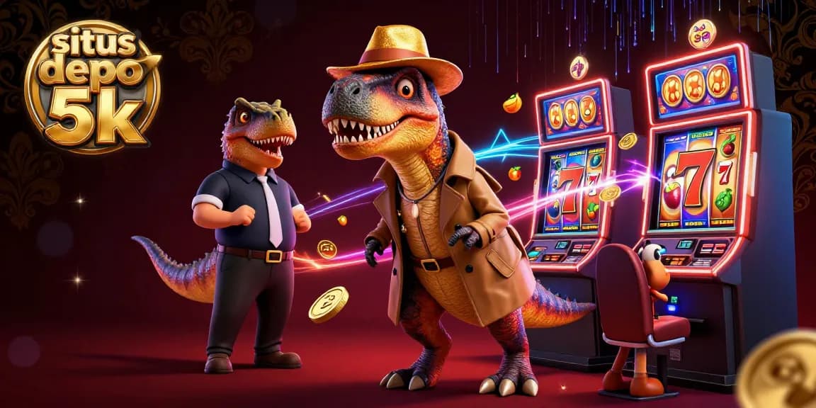 Sneak a jackpot at situs depo 5k with a clever velociraptor character and suspenseful elements.