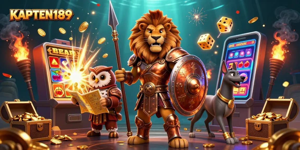 KAPTEN189 menjamin keseruan permainan dengan mesin slot 3D yang penuh warna dan jackpot menggelegar.