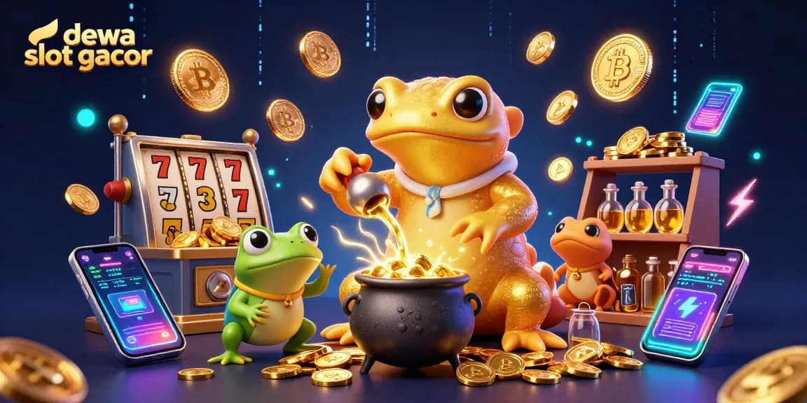 Menangkan jackpot dengan dewa slot gacor yang dipadukan dengan grafis 3D yang menakjubkan dan elemen kasino interaktif.