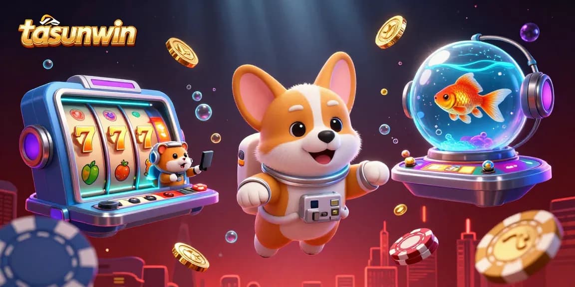 Experience exciting gameplay with tải sunwin in this vibrant space casino scene.