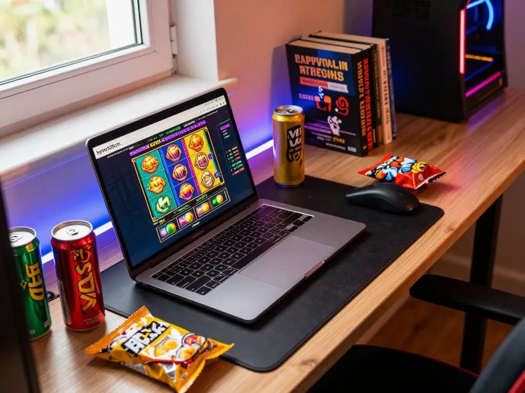 Player engaged in exciting gameplay on hytw3339 com with a vibrant online setup.