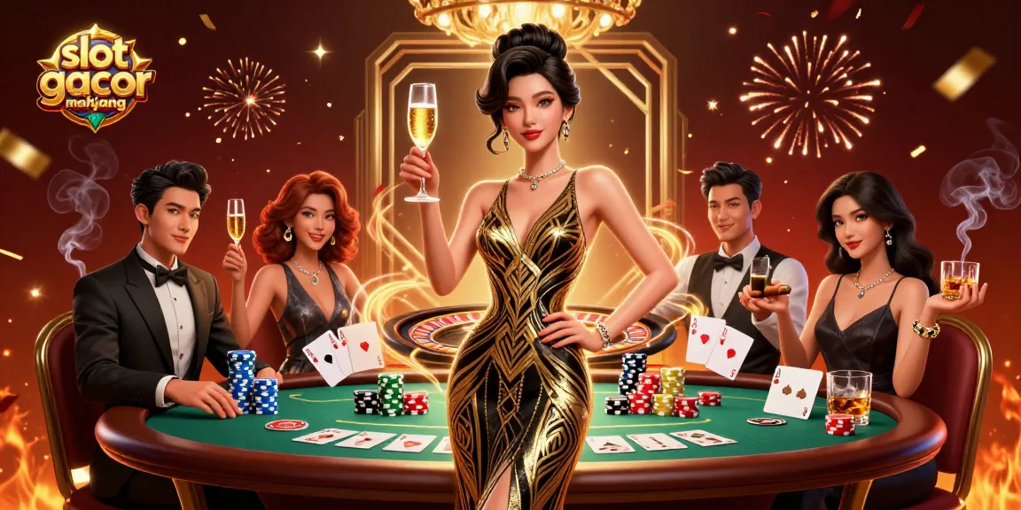 Play the slot gacor mahjong game with engaging features and immersive design, illustrated in vibrant detail.