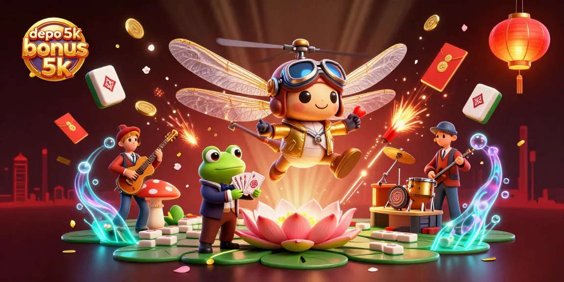 Engage with the thrilling experience of depo 5k bonus 5k through vibrant casino action.