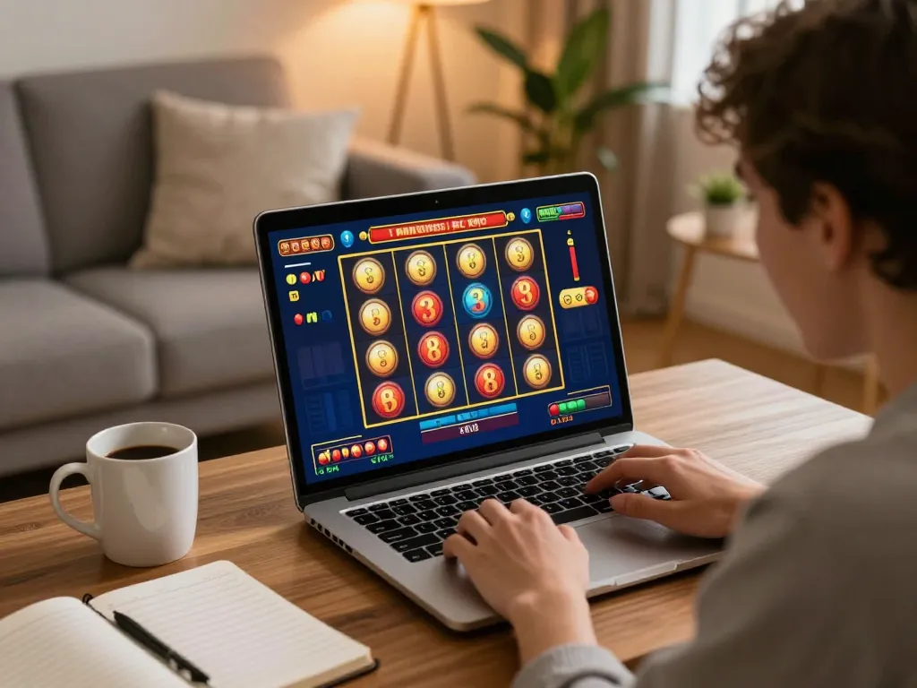 Engaging in a thrilling link slot gacor experience at home with players enjoying online slots