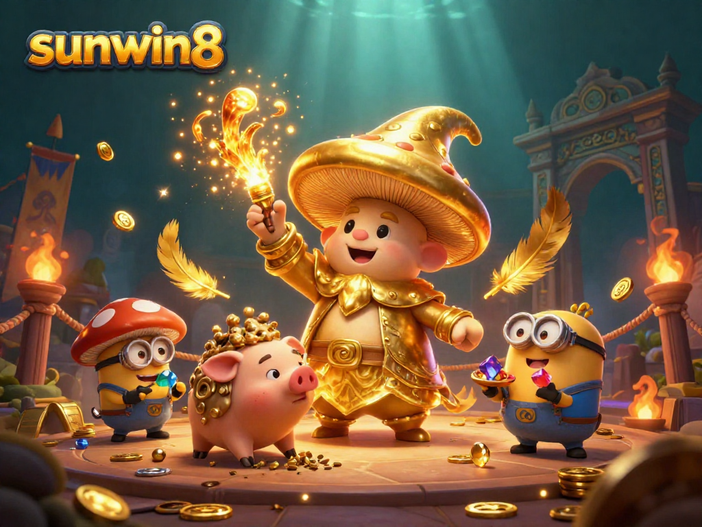 Win big at sunwin8 with enchanted mushroom treasures and dynamic gaming effects.