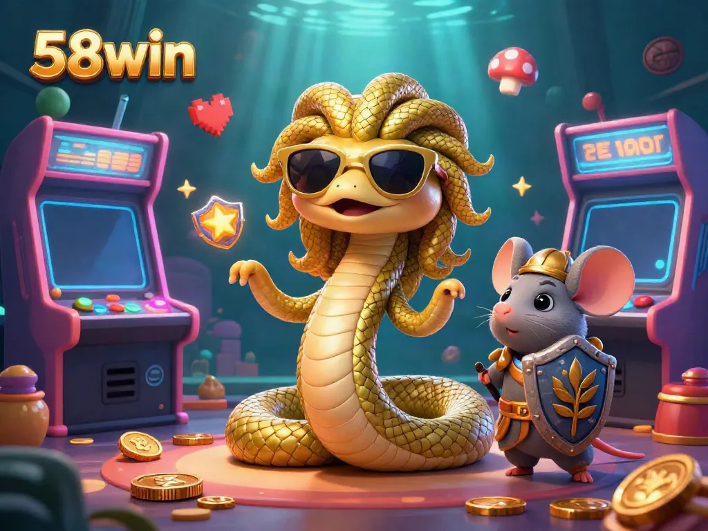 Play casino games at 58win with enchanting characters and vibrant elements for an unforgettable gaming experience.