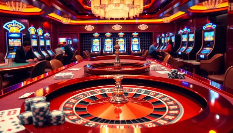 Experience the thrill of QQMacan Slot Gacor with a luxurious casino atmosphere filled with action.