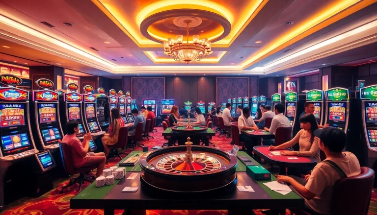 Pahala4d players enjoying an exciting gaming experience at a vibrant casino table.