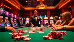 Experience the excitement at RR88 Casino with thrilling games and vibrant betting action.