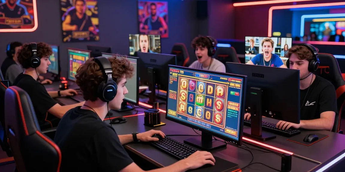Pajaktoto pay4d players engaged in exciting online slot gaming session with immersive virtual casino atmosphere.